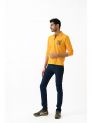 Sanskar-Menswear-Fashion Polo F\S-Mustard