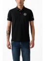 Sanskar-Menswear-Fashion Polo H\S-Black