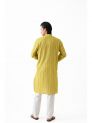 Sanskar- Menswear- Kurta Pyjama-Yellow