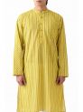 Sanskar- Menswear- Kurta Pyjama-Yellow