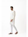 Sanskar- Menswear- Long Kurta- White