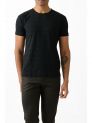 Sanskar-Menswear-Crew Neck Tee H\S-Black