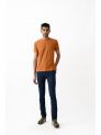 Sanskar-Menswear-Crew Neck Tee H\S-Rust