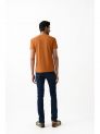 Sanskar-Menswear-Crew Neck Tee H\S-Rust