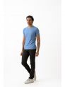 Sanskar-Menswear-Crew Neck Tee H\S-Sky