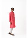 Sanskar- Menswear- Kurta Pyjama-Pink