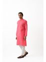 Sanskar- Menswear- Kurta Pyjama-Pink