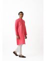 Sanskar- Menswear- Kurta Pyjama-Pink