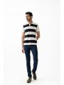 Sanskar-Menswear-Fashion Polo H\S-White