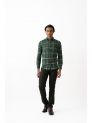 Sanskar-Menswear-Casual Shirt-Bottle Green Checks