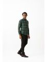 Sanskar-Menswear-Casual Shirt-Bottle Green Checks