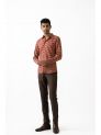 Sanskar-Menswear-Casual Shirt-Maroon