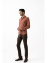 Sanskar-Menswear-Casual Shirt-Maroon