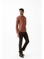 Sanskar-Menswear-Casual Shirt-Maroon