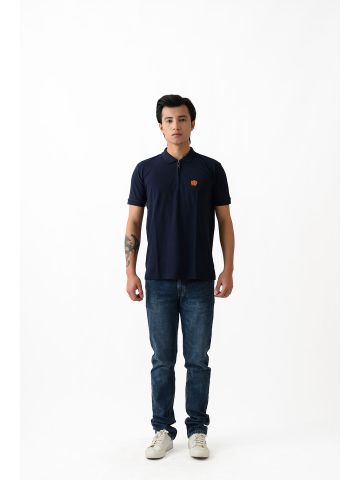 Sanskar-Menswear-Fashion Polo H\S-Navy